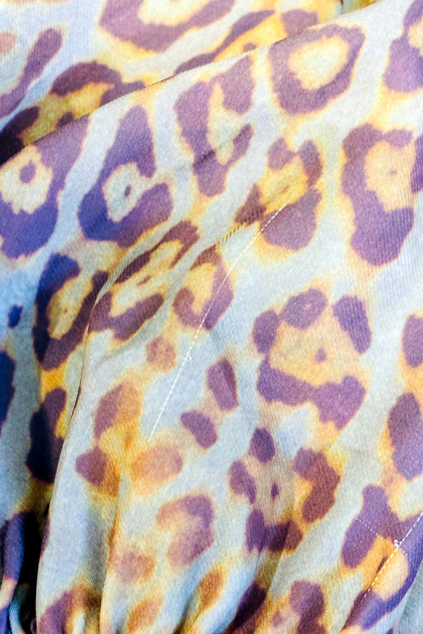 Chemise verte motif lĂ©opard (s)-Melanie Lyne-La Penderie du Paradis đ