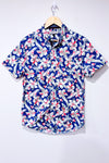 Chemise bleue fleurie (s) - Homme-City Life-La Penderie du Paradis 🕊