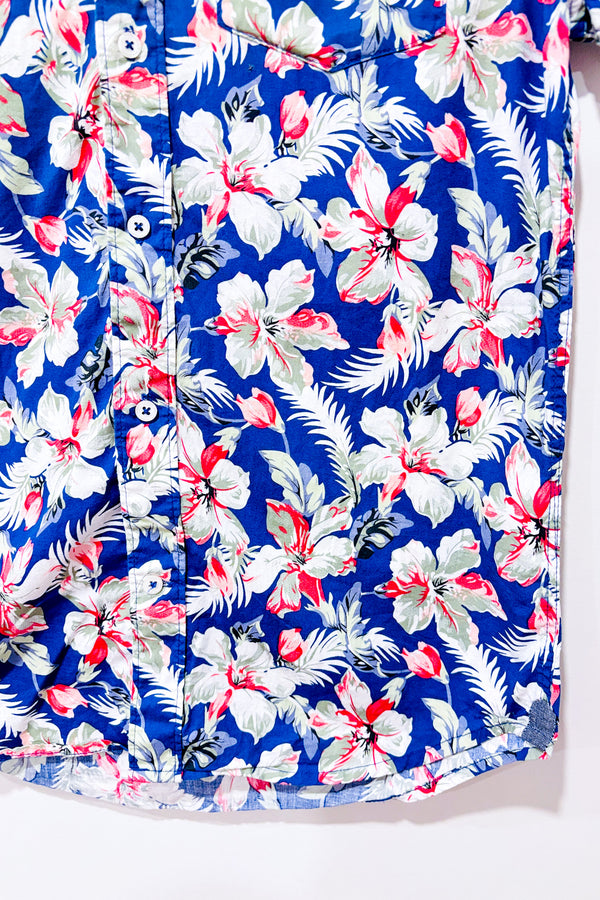 Chemise bleue fleurie (s) - Homme-City Life-La Penderie du Paradis 🕊