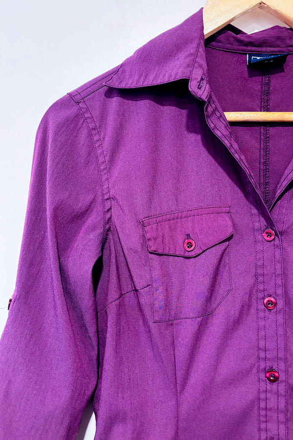 Chemisier prune (s)-Simons-La Penderie du Paradis 🕊