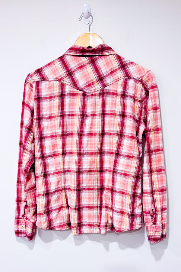Chemise vintage rouge à carreaux (m)-Autres-La Penderie du Paradis 🕊