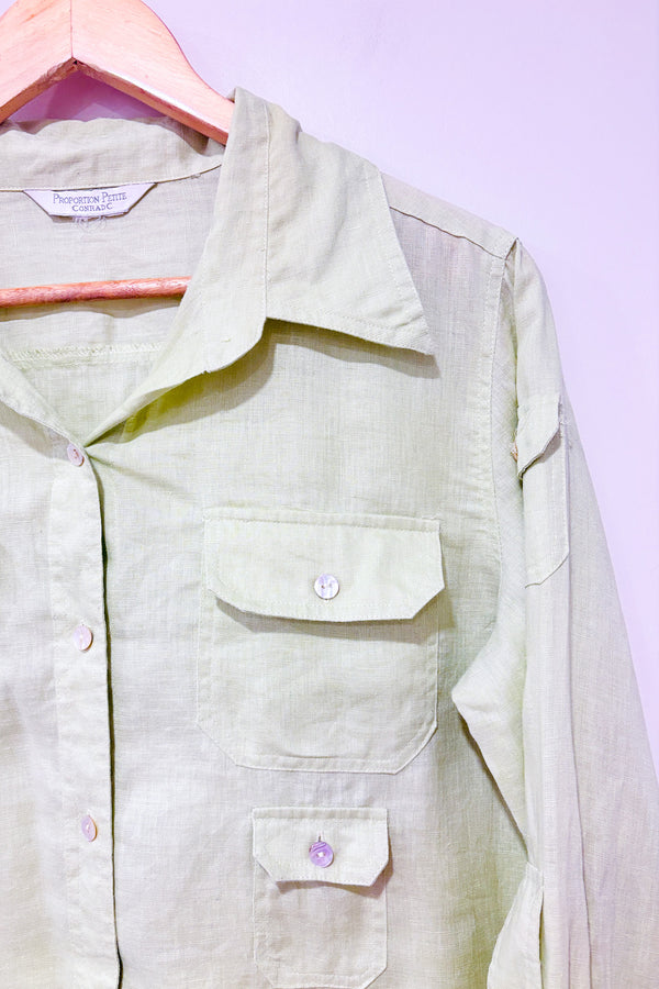 Chemise vert lime (l)-Proportion Petite / Conrad C-La Penderie du Paradis 🕊