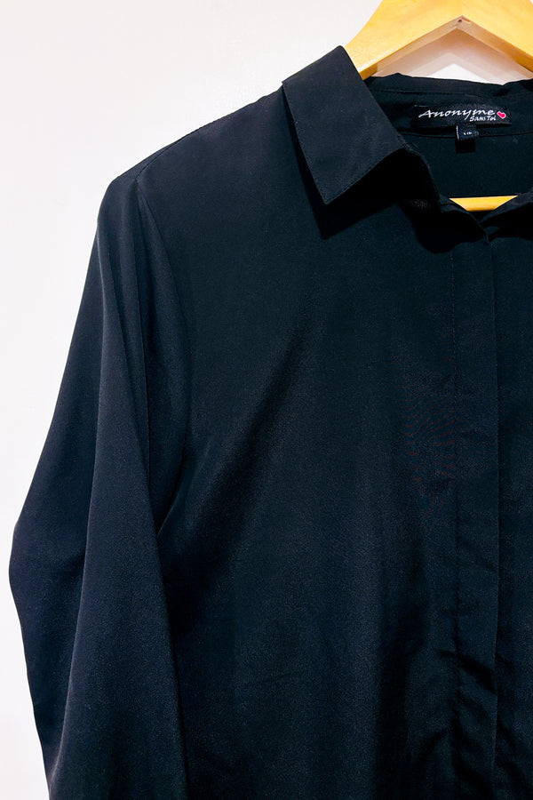 Chemise noire (l)-Anonyme Sans Toi-La Penderie du Paradis 🕊