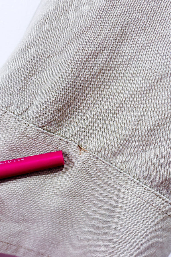 Chemise beige en lin (1X)-East 5th-La Penderie du Paradis 🕊