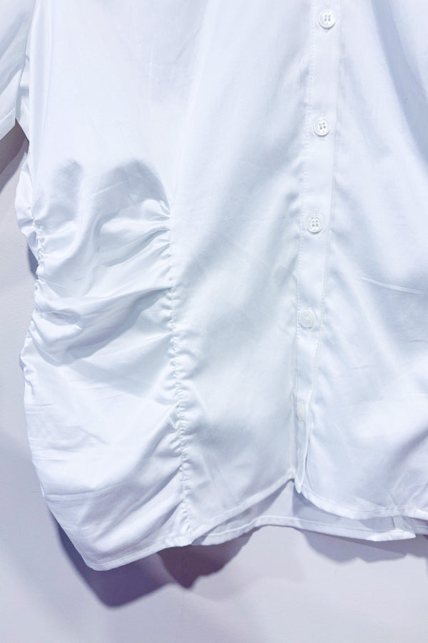 Chemise blanche Nicole poplin* seconde main - Guess- La Penderie du Paradis