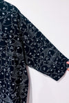 Chemise ample noire à motifs visages graphiques* seconde main - Simons- La Penderie du Paradis