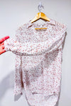 Blouse blanche à pois seconde main - Camber & Grace- La Penderie du Paradis