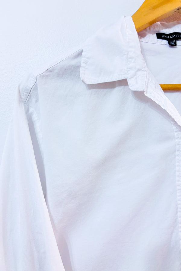 Chemise blanche classique seconde main - Dynamite- La Penderie du Paradis