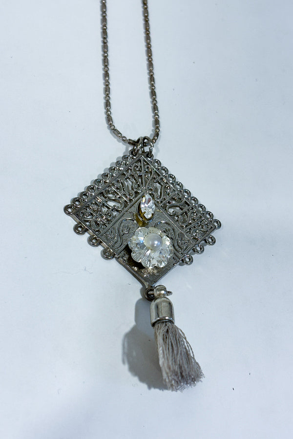 Collier argent pendentif pompom-Autres-La Penderie du Paradis 🕊