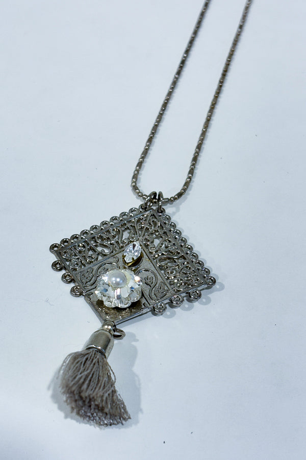 Collier argent pendentif pompom-Autres-La Penderie du Paradis 🕊