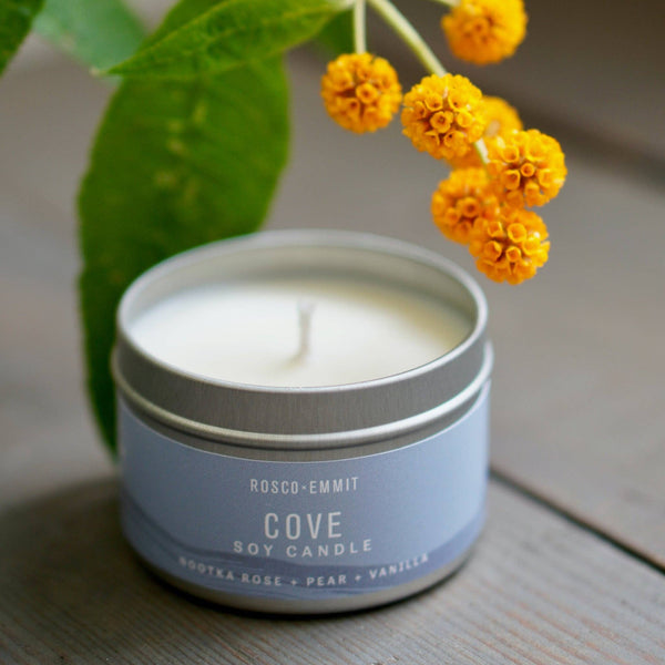 Bougie de soja Cove (4oz)*-Rosco x Emmit-La Penderie du Paradis 🕊
