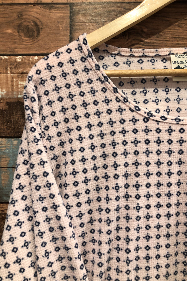 Ensemble de pyjama rose et bleu (l) seconde main Sonoma