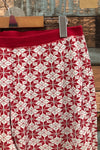 Ensemble de pyjama rouge motif flocons (l) seconde main La Vie En Rose