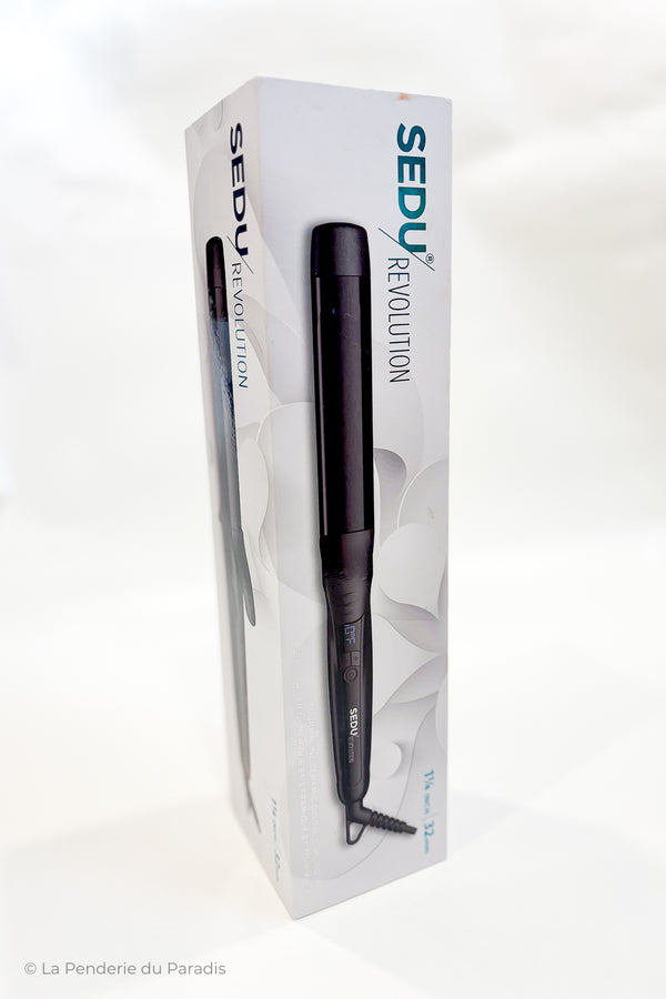 Fer à friser numérique en céramique et tourmaline (32mm) seconde main SEDU Revolution