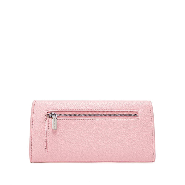 Portefeuille végétalien recyclé Mavis rose pâle-Pixie Mood-La Penderie du Paradis 🕊