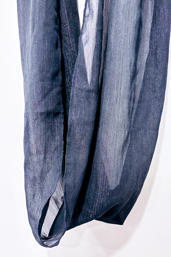Foulard infini noir scintillant-Autres-La Penderie du Paradis 🕊