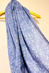 Foulard infini bleu fleuri seconde main - Autres- La Penderie du Paradis