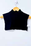 Faux col roulé noir en tricot seconde main - Emotions- La Penderie du Paradis