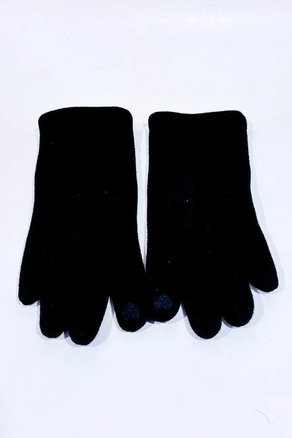 Gants noirs seconde main - Bizou- La Penderie du Paradis