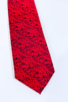 Cravate étroite rouge et noire-Skinny Ties-La Penderie du Paradis 🕊