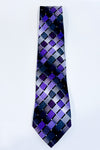 Cravate mauve et noire à carreaux-Van Heusen-La Penderie du Paradis 🕊