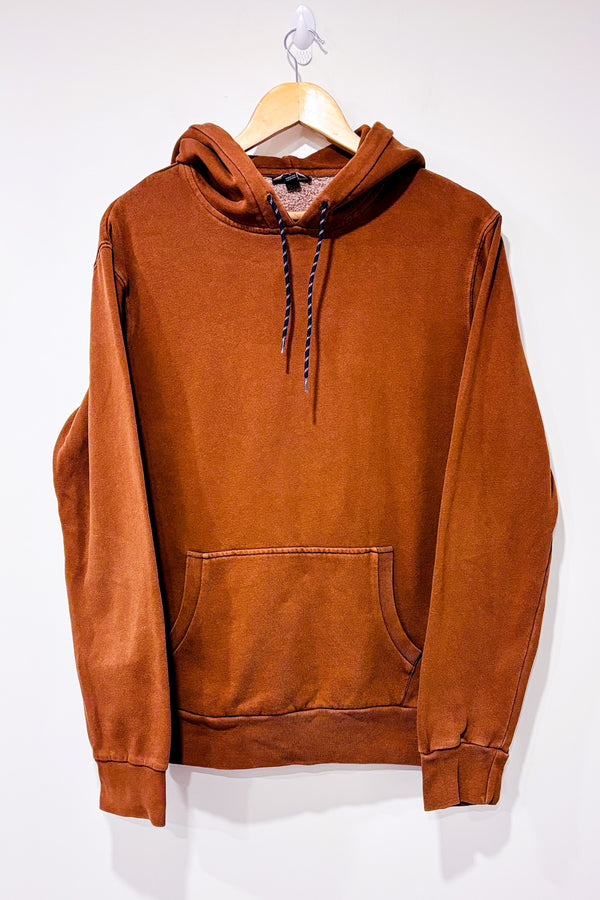 Chandail en coton ouate brun à capuchon (m) - Homme-Frank & Oak-La Penderie du Paradis 🕊