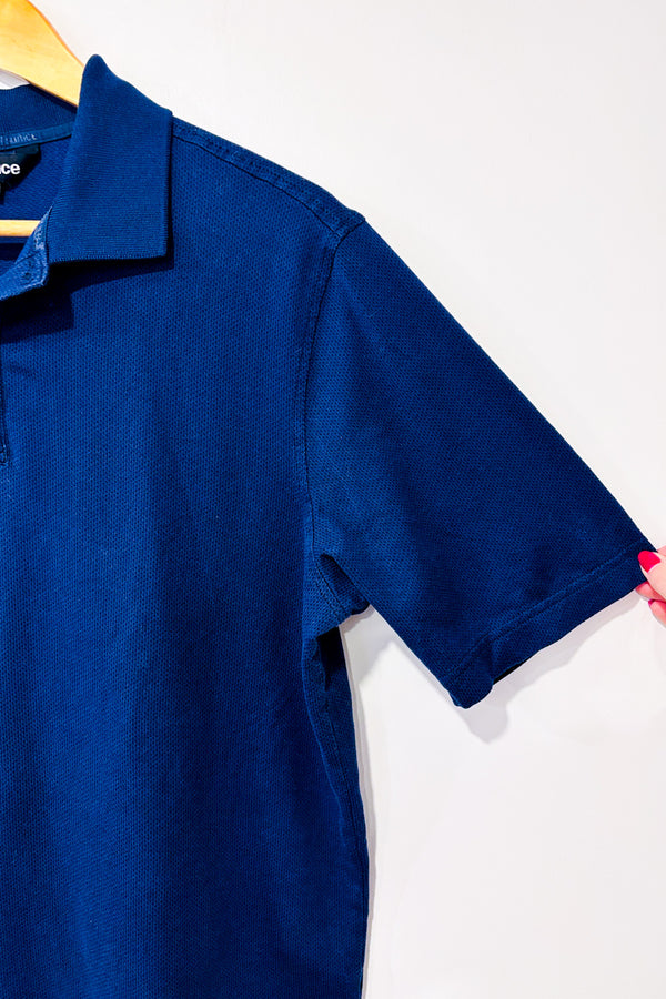 Polo marine - Homme seconde main - Sunice- La Penderie du Paradis