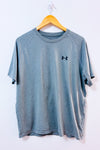 T-shirt sport gris - Homme seconde main - Under Armour- La Penderie du Paradis