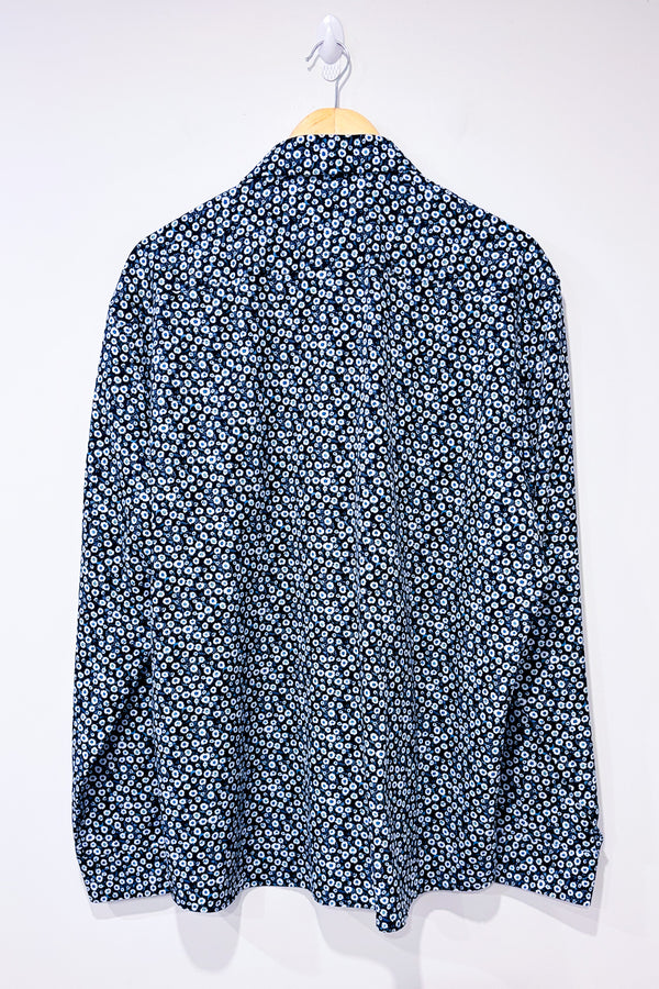 Chemise marine fleurie (xl) - Homme-AKA-La Penderie du Paradis 🕊