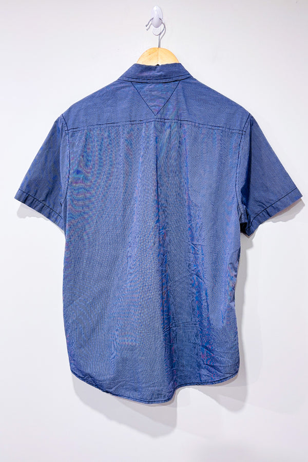 Chemise marine rayée (m) - Homme-Tommy Hilfiger-La Penderie du Paradis 🕊