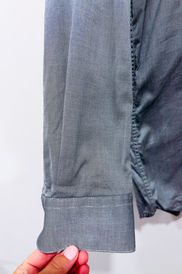 Chemise grise coupe moderne (m) - Homme-Simons-La Penderie du Paradis 🕊