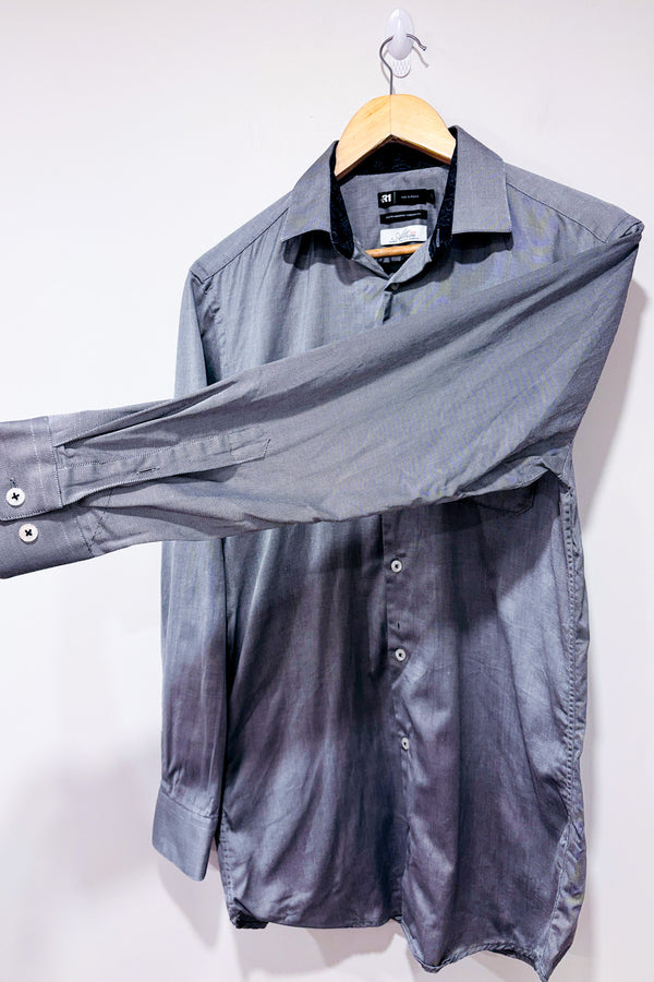 Chemise grise coupe moderne (m) - Homme-Simons-La Penderie du Paradis 🕊