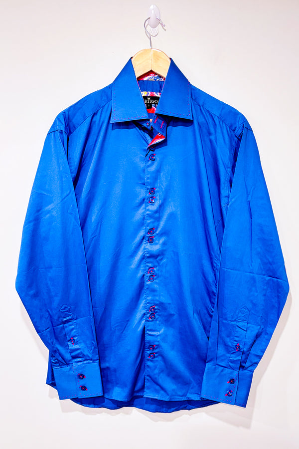 Chemise bleue (m) - Homme-Bertigo-La Penderie du Paradis 🕊