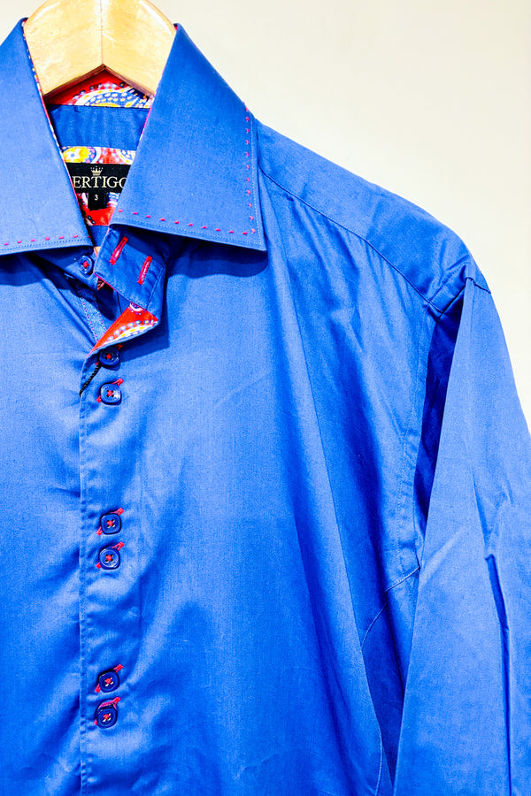 Chemise bleue (m) - Homme-Bertigo-La Penderie du Paradis 🕊