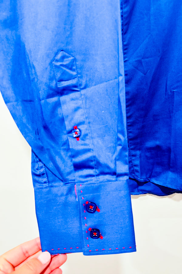 Chemise bleue (m) - Homme-Bertigo-La Penderie du Paradis 🕊