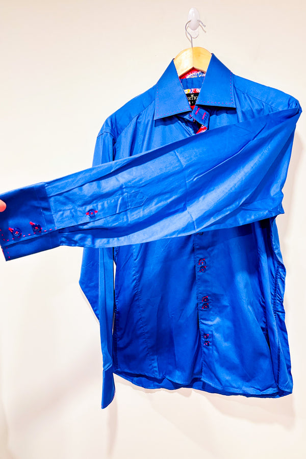 Chemise bleue (m) - Homme-Bertigo-La Penderie du Paradis 🕊