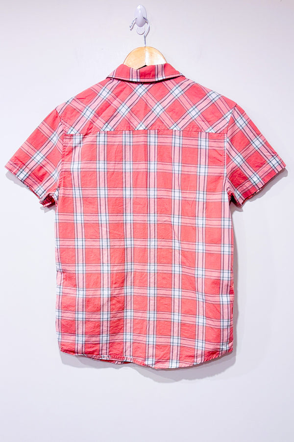 Chemise saumon à carreaux (xs) - Homme-Tag-La Penderie du Paradis 🕊
