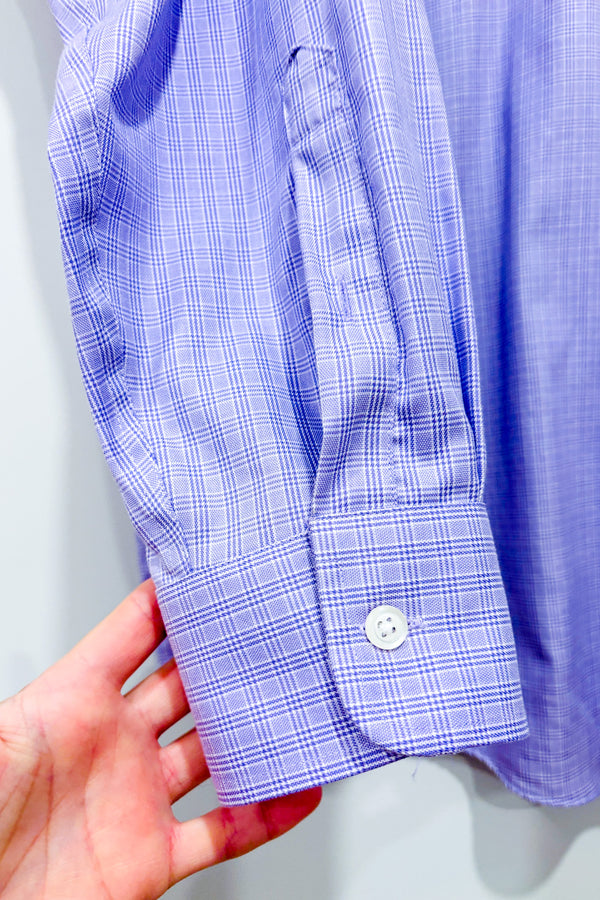 Chemise lavande à carreaux (xxl) - Homme *-Joseph Abboud-La Penderie du Paradis 🕊