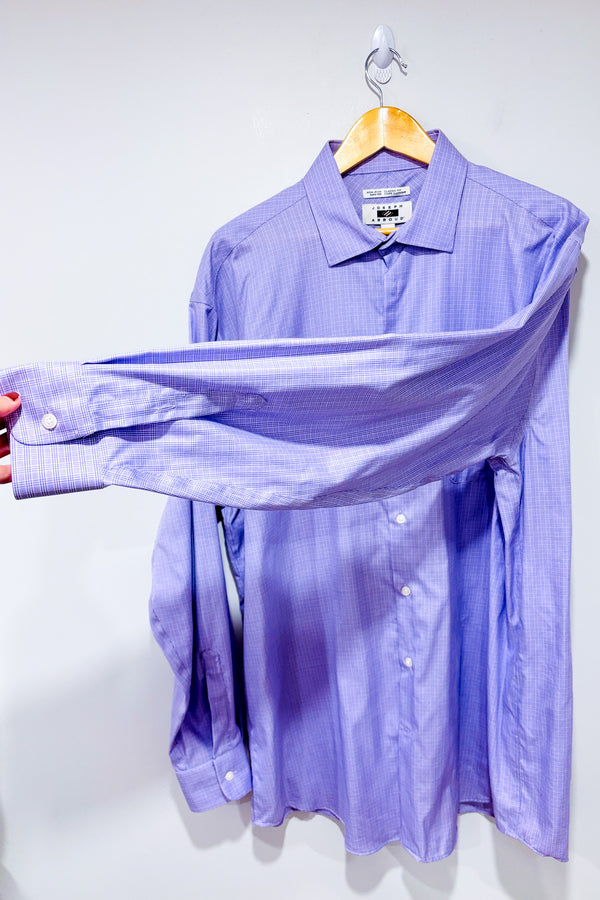 Chemise lavande à carreaux (xxl) - Homme *-Joseph Abboud-La Penderie du Paradis 🕊