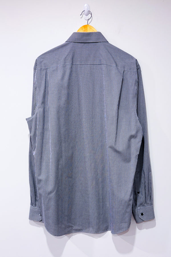 Chemise bleue et rouge à petits carreaux (xl) - Homme *-Pronto Uomo-La Penderie du Paradis 🕊