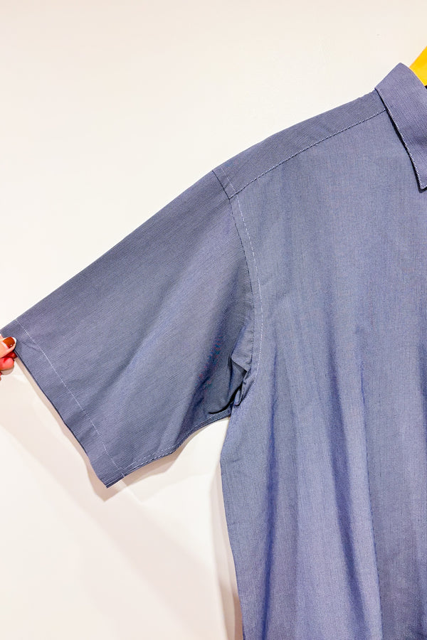 Chemise bleue à petits carreaux (xl) - Homme *-Joseph & Feiss-La Penderie du Paradis 🕊