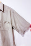 Chemise beige à petites rayures - Homme seconde main - The Arrow Company- La Penderie du Paradis