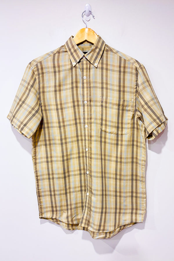 Chemise beige à carreaux - Homme seconde main - Arnold Palmer- La Penderie du Paradis