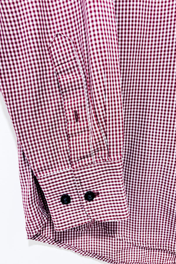 Chemise gingham rouge - Homme* seconde main - Protocol- La Penderie du Paradis
