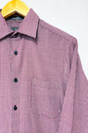 Chemise gingham rouge - Homme* seconde main - Protocol- La Penderie du Paradis