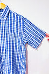 Chemise bleue à carreaux - Homme seconde main - Kirkland- La Penderie du Paradis