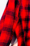 Chemise en flanelle rouge et marine à carreaux - Homme seconde main - 21 Men- La Penderie du Paradis
