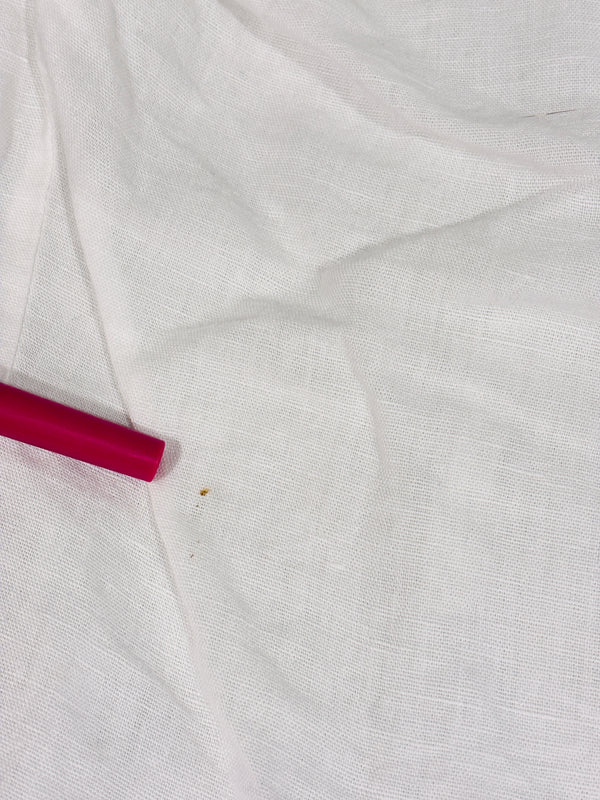 Chemise en lin blanche à capuchon - Homme seconde main - Zara- La Penderie du Paradis