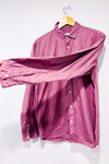 Chemise rose-mauve en coton - Homme seconde main - Frank & Oak- La Penderie du Paradis