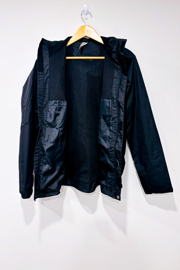 Manteau imperméable noir - Homme seconde main - Quechua- La Penderie du Paradis